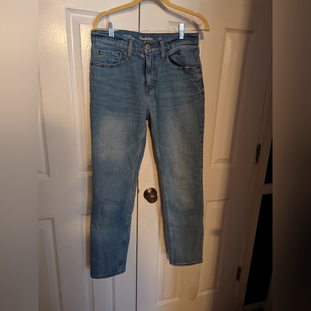 Goodfellow slim light blue jeans, size 30x30
